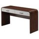 Westhaven Walnut 2 Drawer Vanity Table