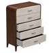 Westhaven Walnut 5 Drawer Chest