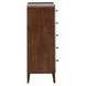 Westhaven Walnut 5 Drawer Chest