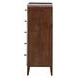 Westhaven Walnut 5 Drawer Chest