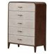 Westhaven Walnut 5 Drawer Chest