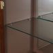 Westhaven Walnut 2 Drawer Display Cabinet with LED Lighting