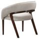 Westhaven Walnut and Porcini Vanity Chair