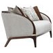 Westhaven Pebble and Walnut 92" Sofa