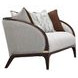Westhaven Pebble and Walnut 71" Loveseat