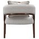 Westhaven Walnut and Pebble Accent Chair
