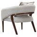Westhaven Walnut and Pebble Accent Chair