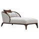 Westhaven Pebble and Walnut Chaise