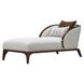 Westhaven Pebble and Walnut Chaise