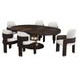 West Kensington Medium Espresso 84" Extendable Oval Dining Table