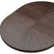West Kensington Medium Espresso 84" Extendable Oval Dining Table