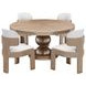 West Kensington Sea Salt Caramel 60" Round Dining Table