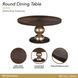 West Kensington Medium Espresso 60" Round Dining Table
