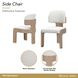West Kensington Buff and Sea Salt Caramel Upholstered Dining Side Chair Set of 2