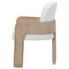 West Kensington Buff and Sea Salt Caramel Upholstered Dining Arm Chair