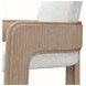 West Kensington Buff and Sea Salt Caramel Upholstered Dining Arm Chair