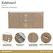 West Kensington Sea Salt Caramel 2 Door Sideboard with LED