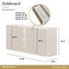 West Kensington Sea Salt Caramel 2 Door Sideboard with LED