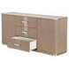 Westminster Row Sea Salt Caramel 2 Door Sideboard with LED