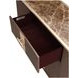 Westminster Row Medium Espresso 2 Door Sideboard with LED