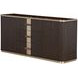 Westminster Row Medium Espresso 2 Door Sideboard with LED