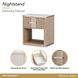 West Kensington Sea Salt Caramel 1 Drawer Nightstand