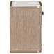 Westminster Row Sea Salt Caramel 1 Drawer Nightstand