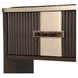 West Kensington Medium Espresso 1 Drawer Nightstand with LED