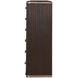 West Kensington Medium Espresso 6 Drawer Highboy Chest