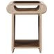 Westminster Row Sea Salt Caramel Rectangular End Table
