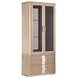 Westminster Row Sea Salt Caramel 2 Door Display Cabinet