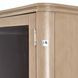 Westminster Row Sea Salt Caramel 2 Door Display Cabinet