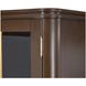 Westminster Row Medium Espresso 2 Door Display Cabinet
