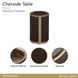 West Kensington Medium Espresso Round Chairside Table