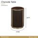 West Kensington Medium Espresso Round Chairside Table