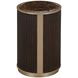 Westminster Row Medium Espresso Round Chairside Table