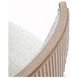 Westminster Row Buff and Sea Salt Caramel Upholstered Vanity Chair