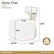 West Kensington Buff and Sea Salt Caramel Upholstered Vanity Chair