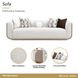 West Kensington Buff and Sea Salt Caramel Sofa