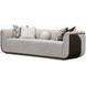 West Kensington Buff and Medium Espresso Sofa