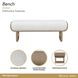 West Kensington Cream Puff and Sea Salt Caramel Bed Bench