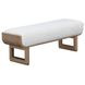 Westminster Row Cream Puff and Sea Salt Caramel Bed Bench