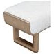 Westminster Row Cream Puff and Sea Salt Caramel Bed Bench