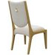 Scotts Square Cornsilk Upholstered Dining Side Chair Set of 2