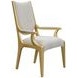 Scotts Square Cornsilk Upholstered Dining Arm Chair