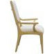 Scotts Square Cornsilk Upholstered Dining Arm Chair