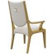 Scotts Square Cornsilk Upholstered Dining Arm Chair