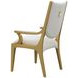 Scotts Square Cornsilk Upholstered Dining Arm Chair