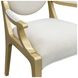 Scotts Square Cornsilk Upholstered Dining Arm Chair