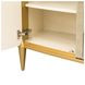 Scotts Square Light Champagne 4 Door Sideboard